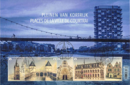 Pleinen Van Kortrijk Uitgiftestempel 2023 - Used Stamps