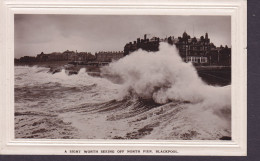 United Kingdom Embossed Geprägt PPC A Sight Worth Seeing Off North Pier, Blackpool BLACKPOOL 1912 PARIS France (2 Scans - Blackpool