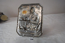 C268 Assiette Souvenir - 1990 - étain - Champion De Vitesse - Tins