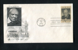 "USA" 1965, Mi. 880 "Sir Winston Churchill" FDC (3752) - Event Covers