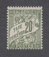 Colonies Françaises - Algérie -Timbres Neufs** Taxe N°3 - Postage Due