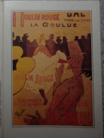 Petit Calendrier Poche  1985 Affiche Toulouse Lautrec Moulin Rouge La Goulue - Tours  Indre Et Loire - Small : 1981-90