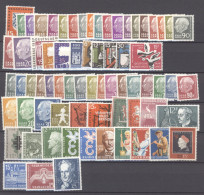 Sarre  :  Yv  360-430  *  Complet - Used Stamps