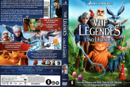 DVD - De Vijf Legendes - Cartoons