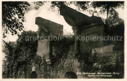 43008873 Bad Gelnhausen Barbarossa Burg Kamin Im Rittersaal Ruine Gelnhausen - Gelnhausen