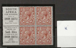 1924 MH Great Britain SG 420d Booklet Pane - Nuovi