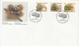 1995 Canada Trees Arbres First Day Cover - Cartas & Documentos