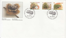 1995 Canada Trees Arbres First Day Cover - Briefe U. Dokumente
