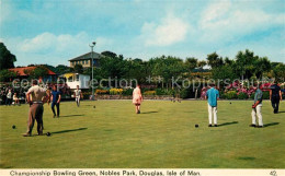43007815 Douglas Isle Of Man Championship Bowling Green Nobles Park  - Isola Di Man (dell'uomo)