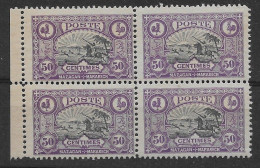 1899  Maroc N° 66 Nf** MNH. (Bloc De 4) Service Brudo. - Locals & Carriers