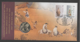 België: Numisletters 3008/09 Gemeenschappelijke Uitgifte Met China. - Numisletters