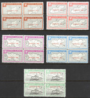 Guernsey Alderney MNH Block/4 Set/5 1964 Commodore Shipping Europa - Local Issues