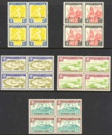 Guernsey Alderney MNH Block/4 Set/5 1962 Commodore Shipping Europa - Local Issues