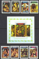 Grenada Sc# 519-527 MNH 1973 Christmas - Grenada (...-1974)