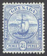 Grenada Sc# 71 MH 1906-1911 2 1/2p Seal Of Colony - Grenada (...-1974)