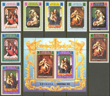 Grenada Sc# 387-394a MNH 1970 Christmas - Grenada (...-1974)