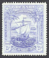 Grenada Sc# 47 MH (a) 1898 Discovery By Columbus - Granada (...-1974)