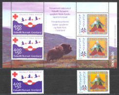 Greenland Sc# B17-B18a MNH 1993 Boy Scouts In Greenland, 50th Anniv. - Neufs