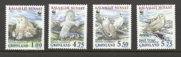 Greenland Sc# 344-347 MNH 1999 World Wildlife Fund - Neufs