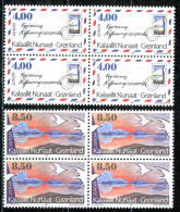 Greenland Sc# 291-292 MNH Block/4 1995 Europa - Nuevos