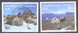 Greenland Sc# 259-260 Used 1993 Tourism - Gebraucht