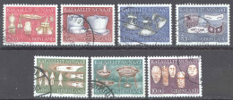 Greenland Sc# 165-172 Used 1986-1988 Artifacts - Used Stamps