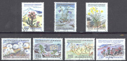 Greenland Sc# 189-196 Used 1989-1992 Plants - Gebruikt