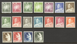 Greenland Sc# 48-65 MNH (a) 1963-1968 1o-10k Definitives - Ungebraucht