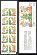 Greece Sc# 1615a MNH Complete Booklet 1987 Christmas - Markenheftchen
