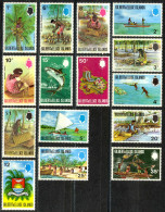 Gilbert & Ellice Islands Sc# 173-187 MNH 1971 Definitives - Gilbert & Ellice Islands (...-1979)