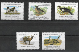 ARGENTINA - Año 1984 Serie Completa Protección De La Vida Silvestre - FAUNA - *MNH* - Neufs