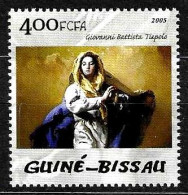 GUINEA-BISSAU - 2005 TIEPOLO Immacolata Concezione (museo Prado, Madrid) Nuovo** MNH - Madonnas