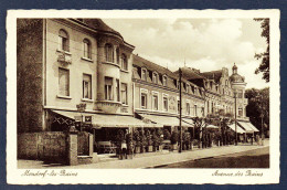 Luxembourg. Mondorf Les Bains. Avenue Des Bains. Café-Restaurant De La Source. Pâtisserie. Hôtel Des Bains. - Bad Mondorf