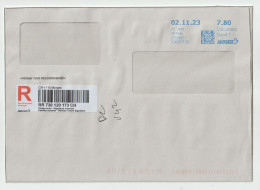 7301 Lettre Cover 2023 Recommande Registered SUISSE HELVETIA SWITZERLAND  MORGES - Lettres & Documents