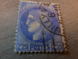 Type Cérès - 2f.25 - Yt 374 - Outremer - Oblitéré - Année 1939 - - Used Stamps