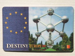 Atomium - [2] Prepaid & Refill Cards