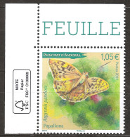 Andorre Français 2019 N° 836 ** Faune, Animaux, Insectes, Papillons, Argynnis Pandora, Cardinal, Lépidoptère - Unused Stamps