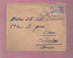 Lettre De 1931 Pour La France - YT N° 192 - Exposition Internationale De Paris - Seul Sur Lettre - Storia Postale