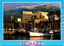 10-12-2023 (1 W 46) Australia - TAS - Hobart (port & Ships)  (posted With Human Rights Stamp) - Hobart