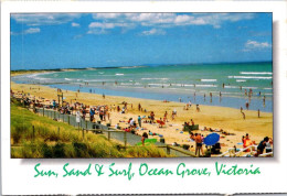 10-12-2023 (1 W 46) Australia - VIC - Ocean Grove Beach  (posted 1999 With Xmas Stamp) - Autres & Non Classés