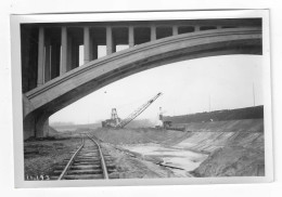 557287  Canal ALBERT   Pont-route  De  Lanaeken   Photo   1938  Travaux  Publics  15  X  10 - Lanaken