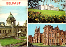 10-12-2023 (1 W 47) Northern Ireland - Belfast (3 Views) Posted To Australia 1977 - Stamp Removed) - Belfast