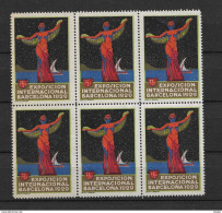 LOTE 1195 A  ///   (C020) BARCELONA EXPOSICION INTERNACIONAL 1929 **MNH     *** MUY RAROS ****** - Barcellona