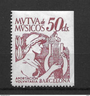 LOTE 1195 B   ///  ESPAÑA  BARCELONA MUTUA DE MUSICOS  **MNH - Barcelone