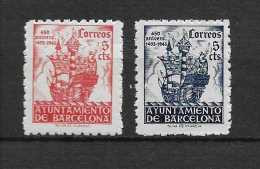 LOTE 1195 B  ///  BARCELONA   EDIFIL Nº:  49/50  **MNH - Barcelona