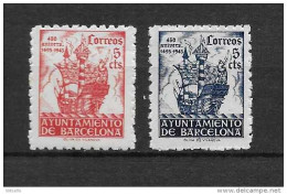 LOTE 1195 B  ///  BARCELONA   EDIFIL Nº:  49/50  **MNH - Barcellona