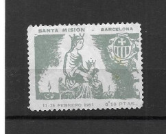 LOTE 1195 B   ///    BARCELONA 1951  SANTA MISION  ** RAROS ** - Barcellona