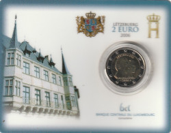 LUXEMBURG 2006 COINCARD 2€   /  LUXEMBOURG 2006 CARTE PIÈCE DE MONNAIE 2€ / LUXEMBOURG 2006 COINCARD 2€ - Luxemburg