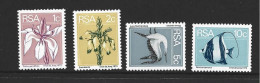 South Africa 1974 Definitive Different Colour Coil Set 4 MNH - Nuovi