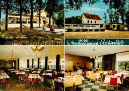 73828965 Petershagen Weser Hotel Waldrestaurant Deichmuehle Kinderspielplatz Pet - Petershagen